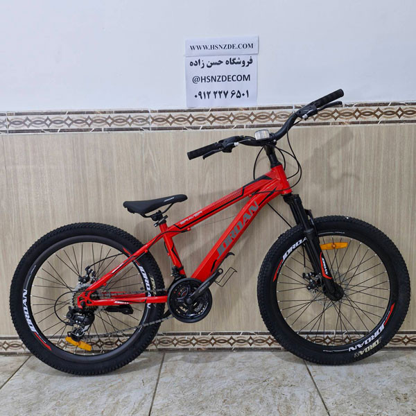 دوچرخه جردن سایز 24 مدل Braver آهن (Jordan)