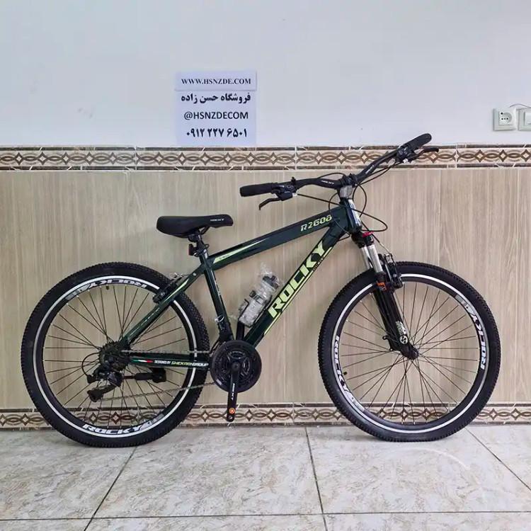 دوچرخه راکی سایز 26 مدل R2608 آهن (Rocky)
