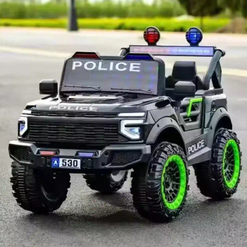 ماشین شارژی آفرود شورلت پلیسی پنج موتوره RGB