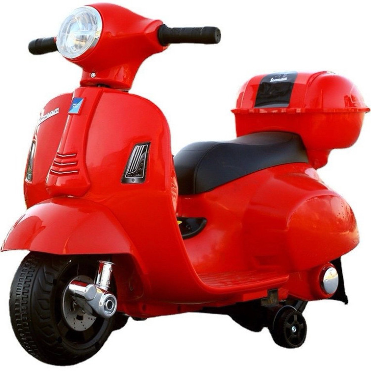 موتورشارژی طرح وسپا دو موتوره با چرخ کمکی کنترل دار