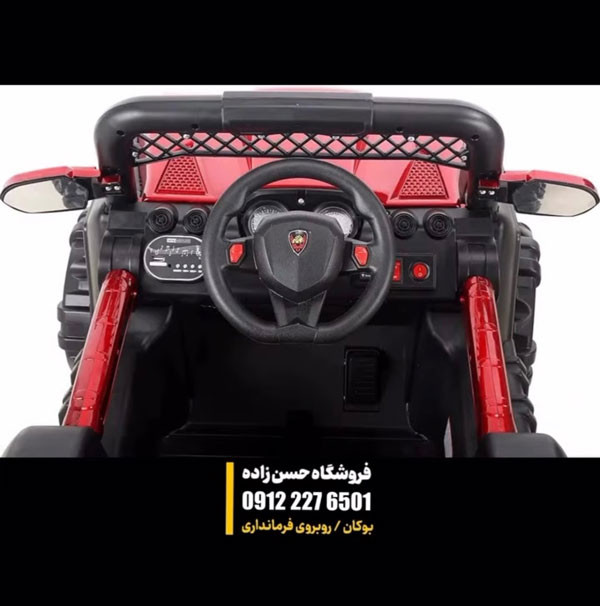 ماشین شارژی آفرود شاسی بلند پنج موتوره