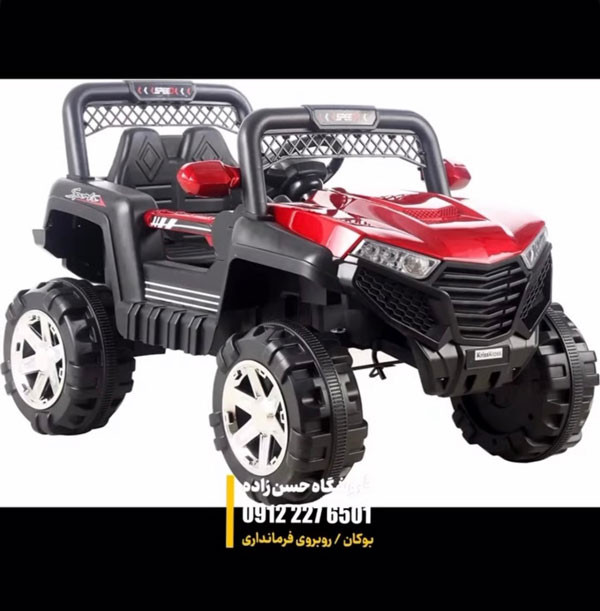 ماشین شارژی آفرود شاسی بلند پنج موتوره