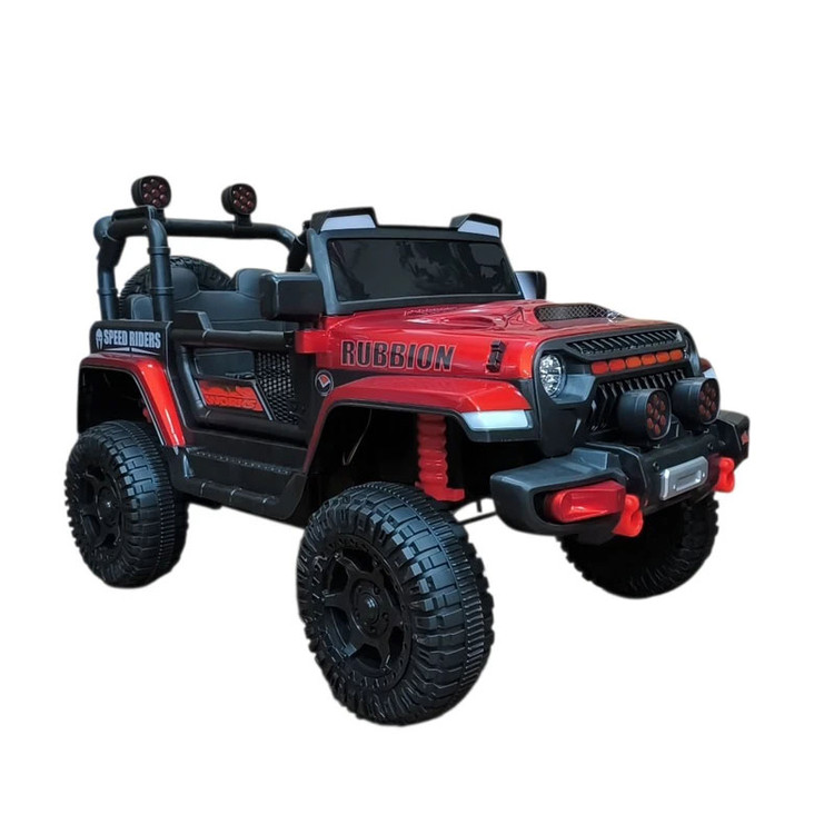 ماشین شارژی جیپ رانگلر پنج موتوره RGB متالیک