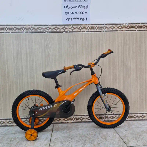 دوچرخه بلست سایز 16 منزیم مدل Diablo برند(Blast)