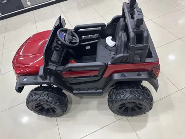 ماشین شارژی بنز سایز بزرگ لاستیک اسفنجی شاسی بلند ۵موتوره RGB