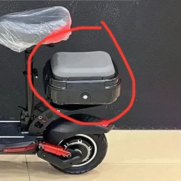 باکس عقب اسکوتر برقی