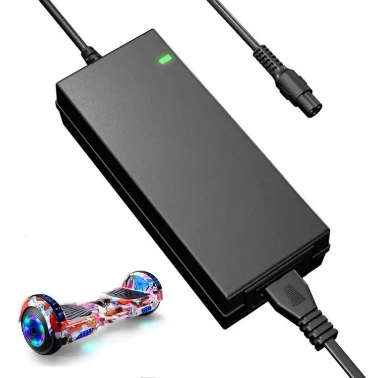 شارژر اسکوتر برقی اسمارت بالانس ۴۲ولت باتری۳۶ولت